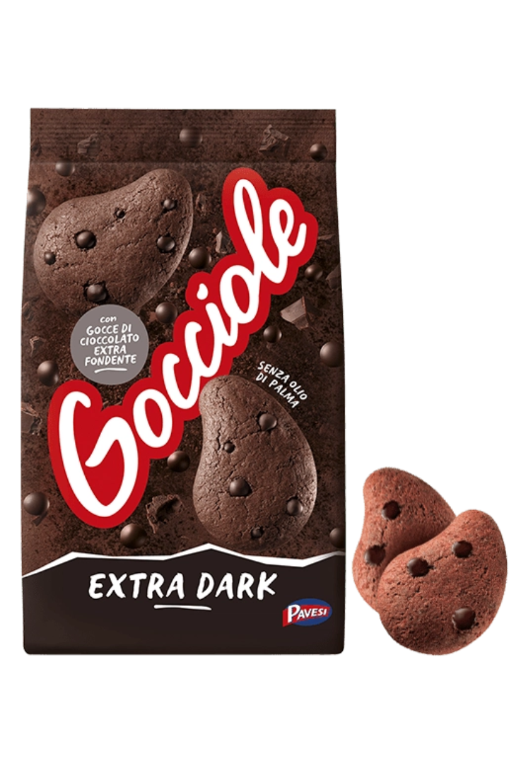 Kopie von Pavesi Gocciole Extra Dark 400g