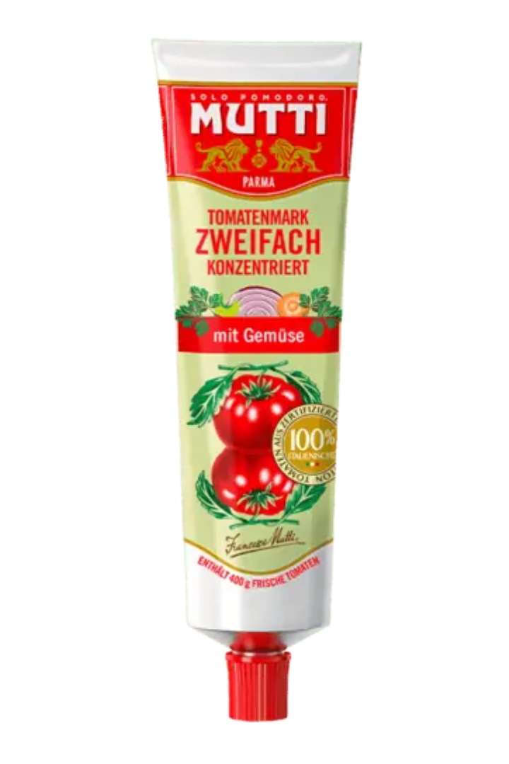 Mutti Gemüse Tomatenmark doppio concentrato 130g