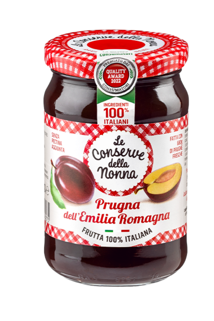 Le Conserve della Nonna Confettura Prugna dell'Emilia Romagna 340g
