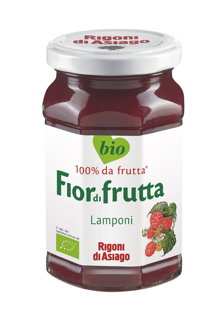 Rigoni di Asiago Fior di Frutta Confettura di Lamponi BIO 250g