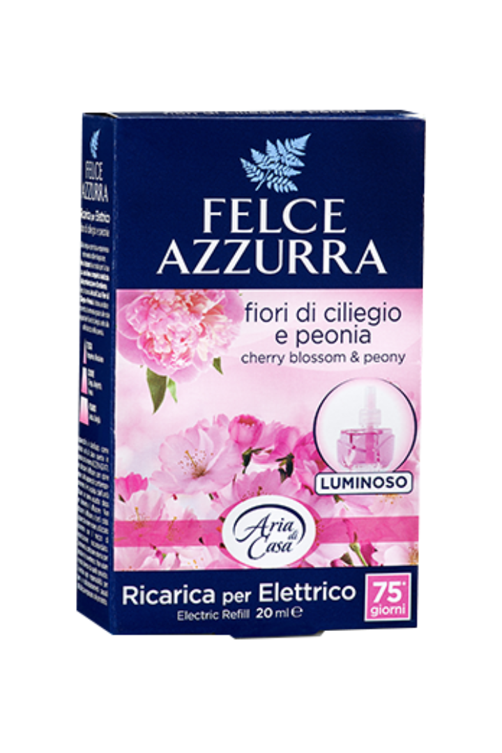 Felce Azzurra Elektrische Nachfüllpackung Fior di ciliegio e peonia 75 Tage 20ml