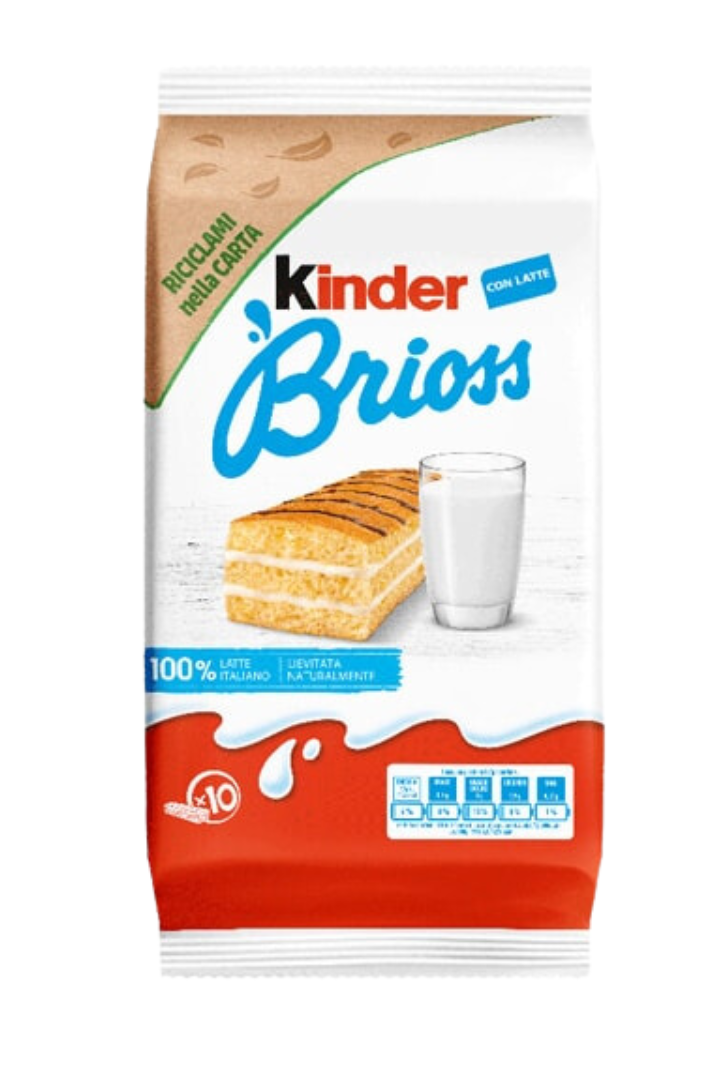 Ferrero Kinder Brioss al Latte 10 stk 270g