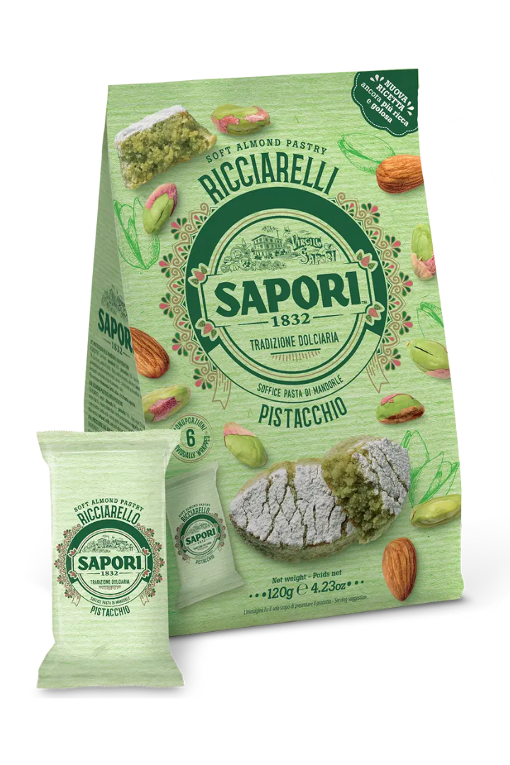 Sapori Ricciarelli Pistacchio 120g