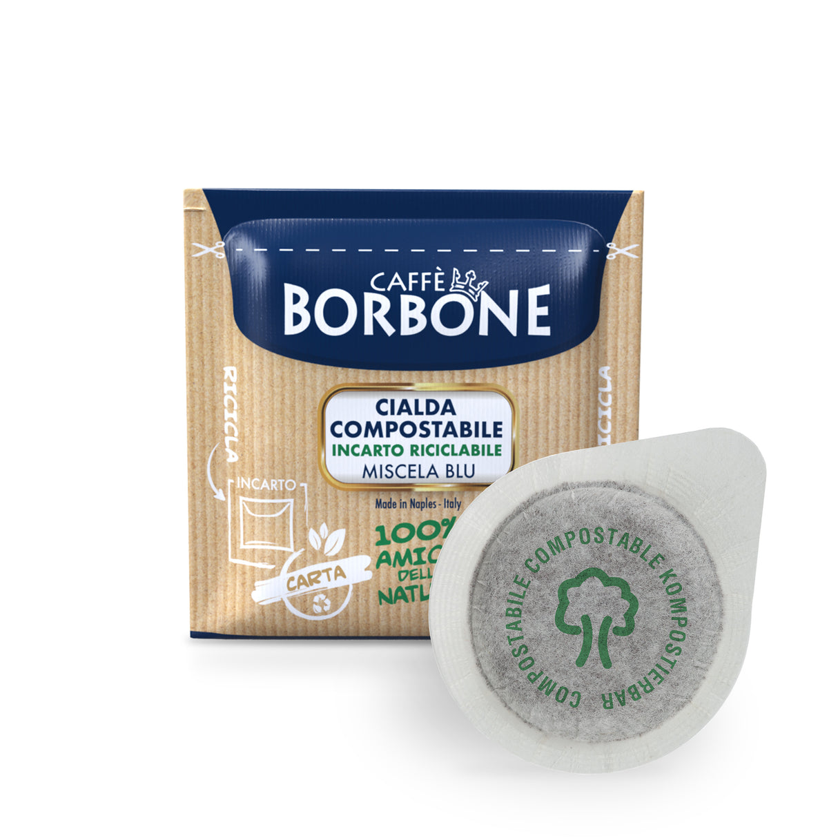 Caffè Borbone 150st. Espressopads Blu / Blau -E.S.E-