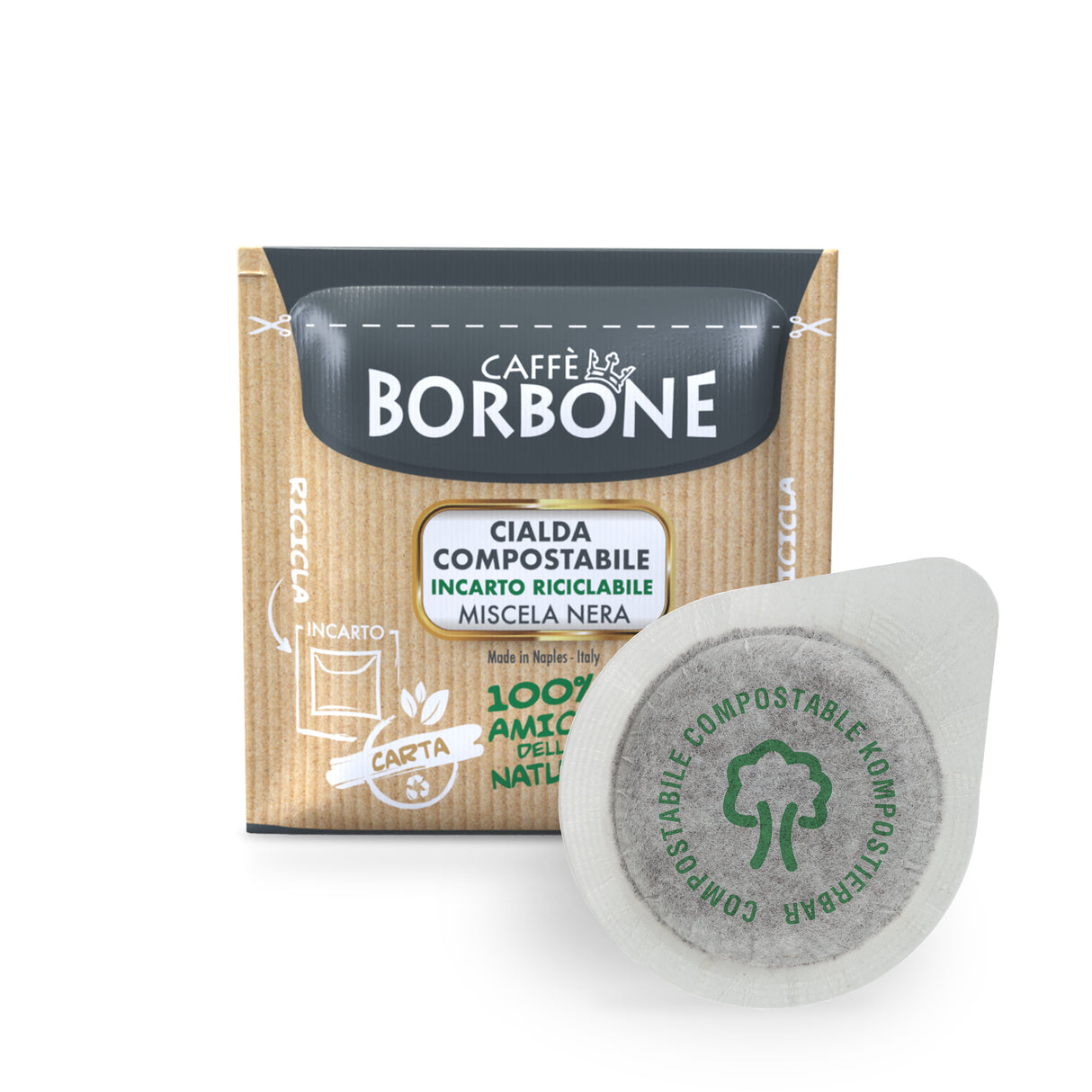 Caffè Borbone 150st. Espressopads Nero / Schwarz -E.S.E-