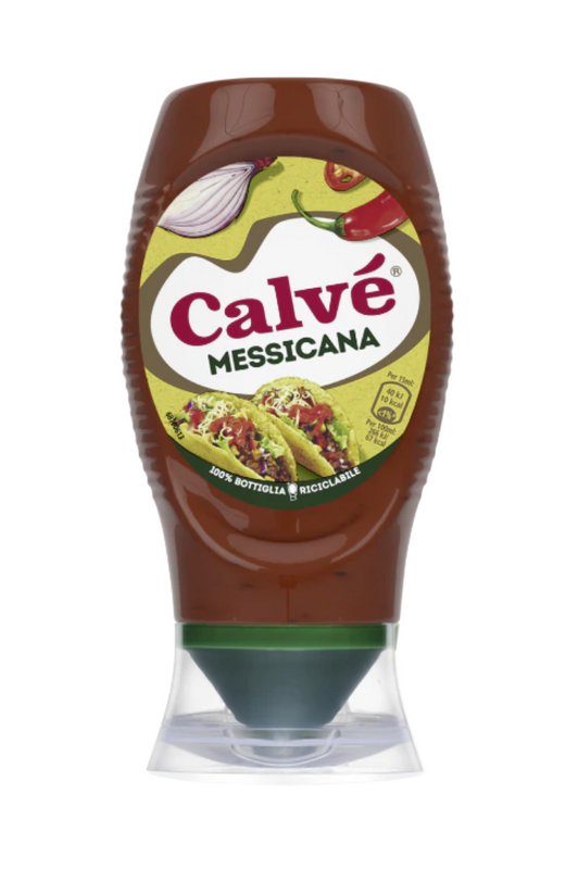 Calvé Salsa Messicana Piccante senza Glutine 250ml