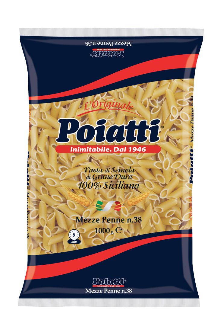 Poiatti Mezze Penne Nr. 38 1000 g