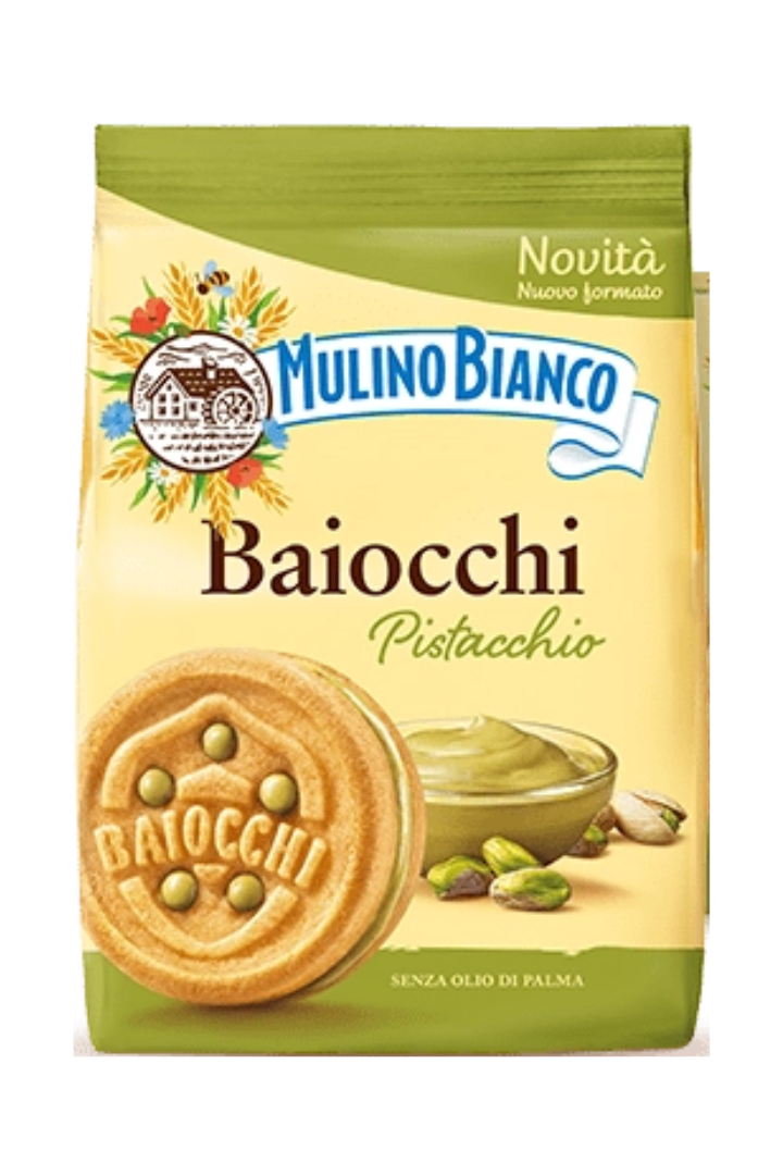 Mulino Bianco Baiocchi con Pistacchio 240g