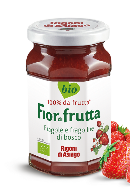 Rigoni di Asiago Fior di Frutta Fragole e fragoline di bosco BIO 250g
