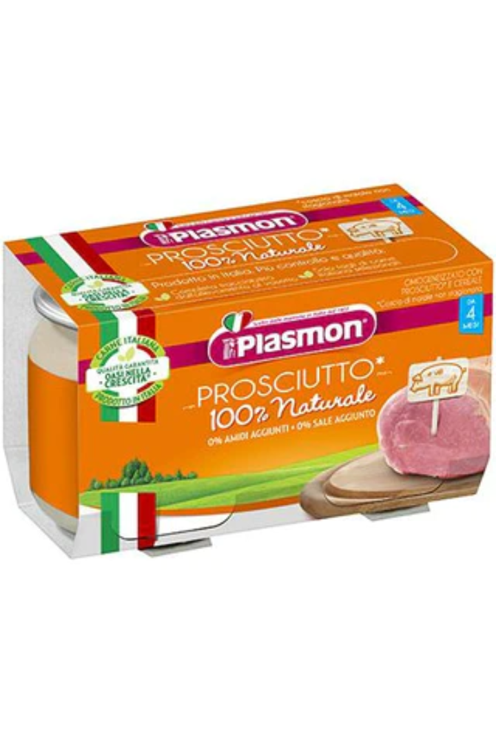 Plasmon Omogeneizzato Prosciutto 4 Mesi 2x 80 g