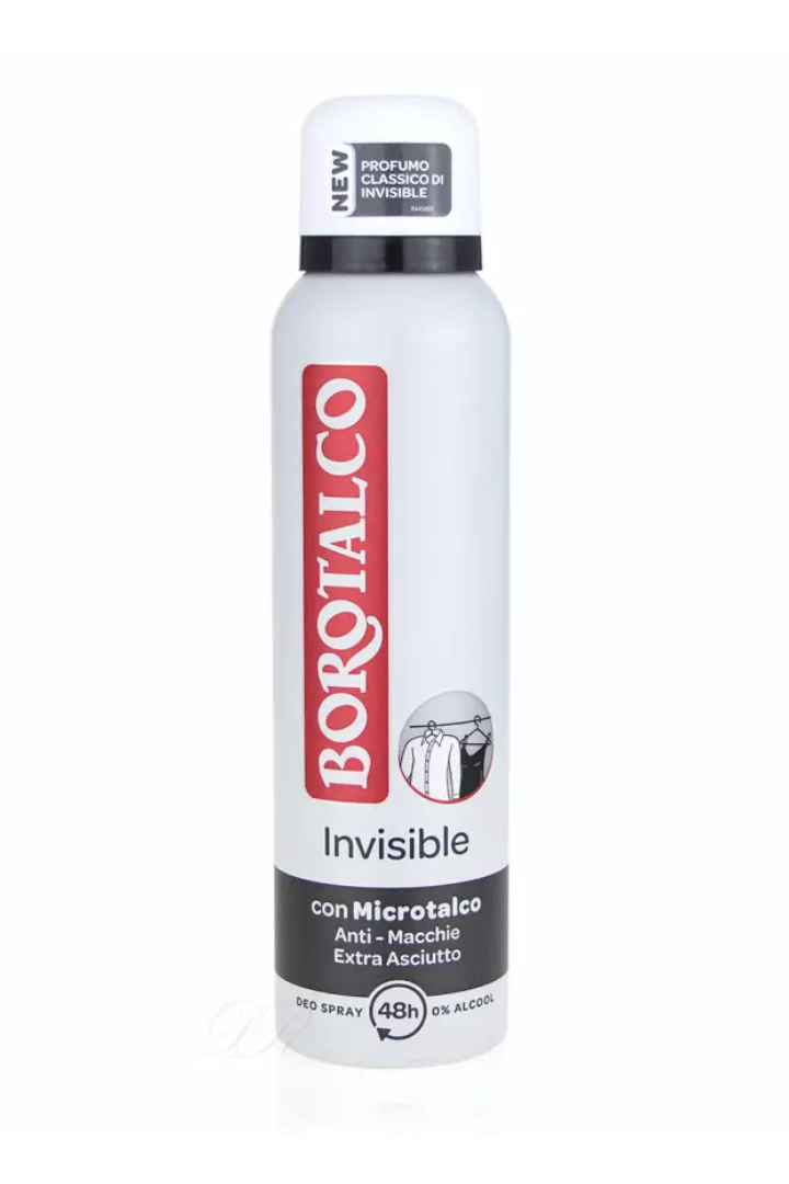 Borotalco Invisible Deodorant 150ml