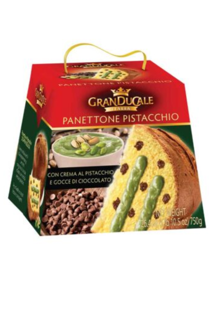 Granducale Panettone Pistacchio e Cioccolato 750g