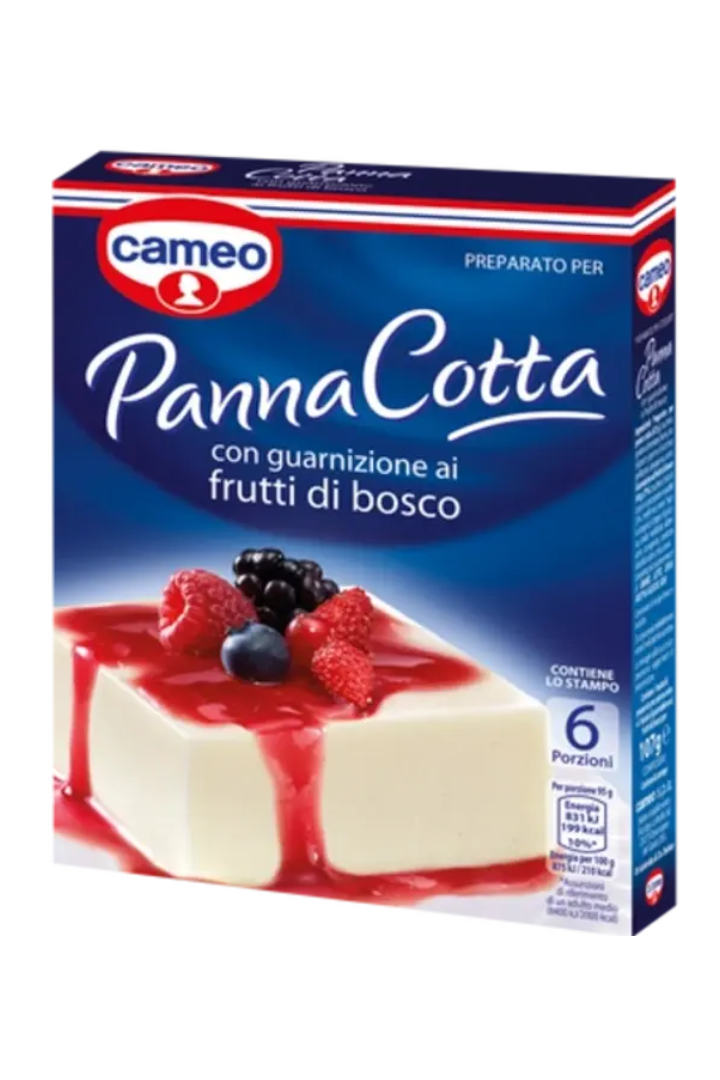 Cameo Panna Cotta frutti di bosco 107g
