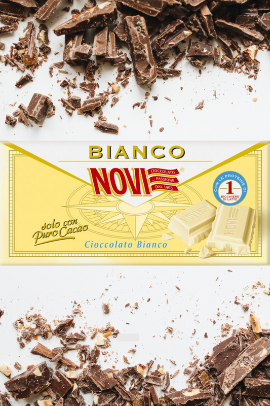 NOVI Cioccolato Bianco 100g