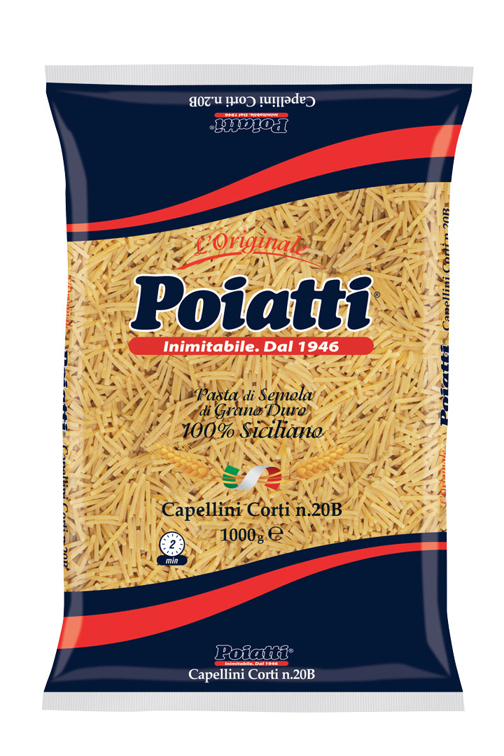 Poiatti Capellini Corti Nr. 20B 1000 g Pronto Casà Shop