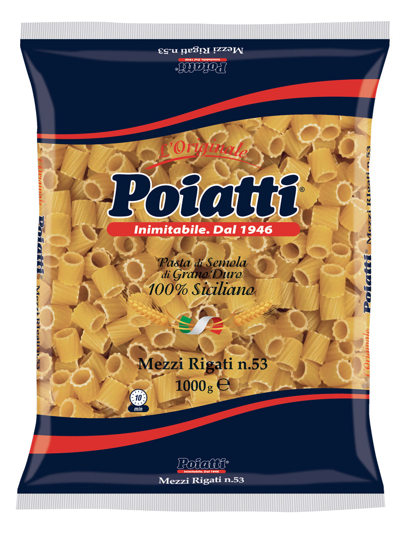 Poiatti Mezzi Rigati Nr. 53 1000 g