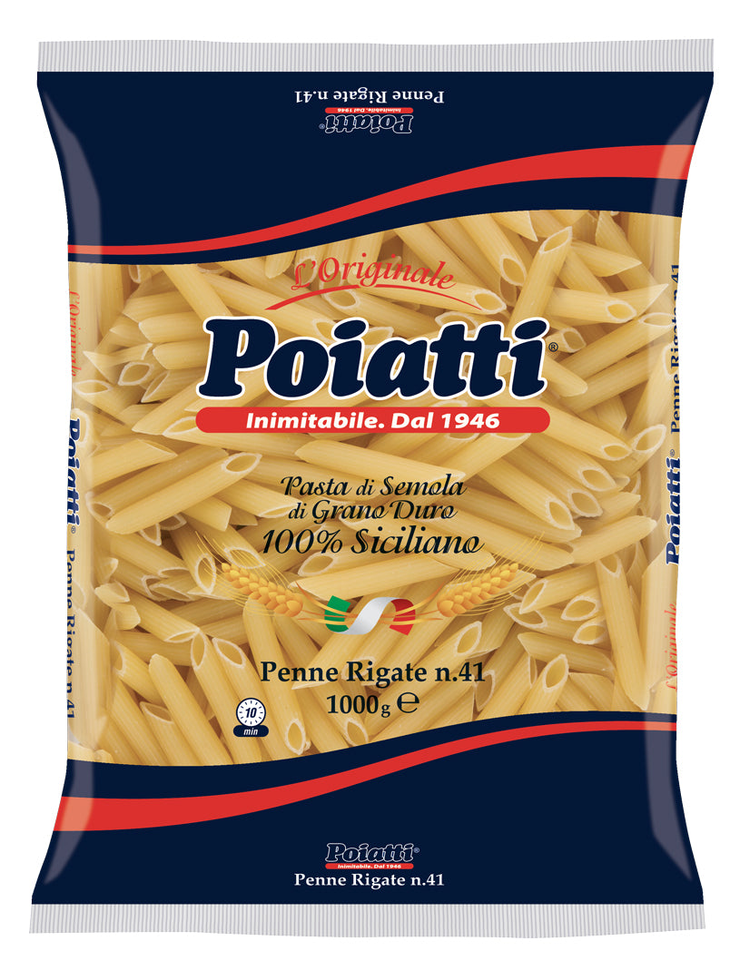 Poiatti Penne Rigate Nr. 41 1000 g